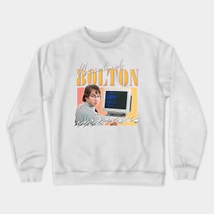 Michael Bolton Office Space Aesthetic 90s Design Crewneck Sweatshirt